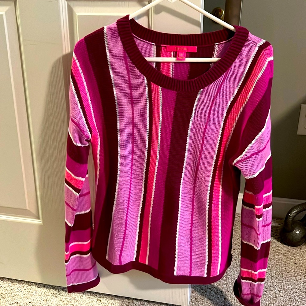 Colorful Lily sweater!